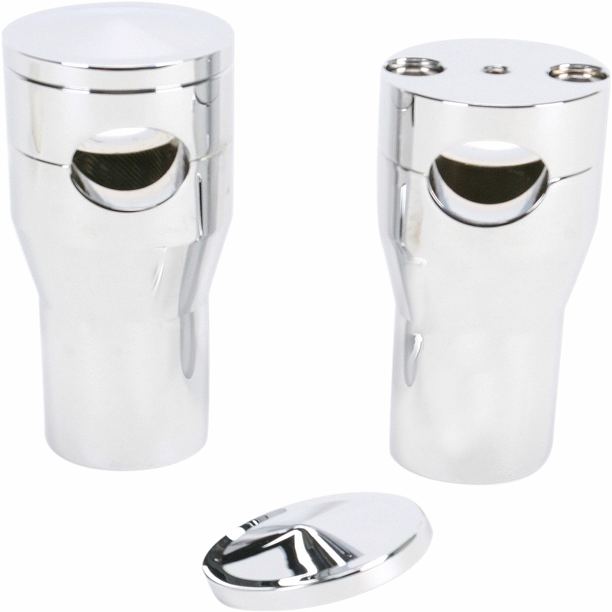 ACCUTRONIX Risers - 4" - Chrome - Softail Springer '88-'11 - HRS1354-C