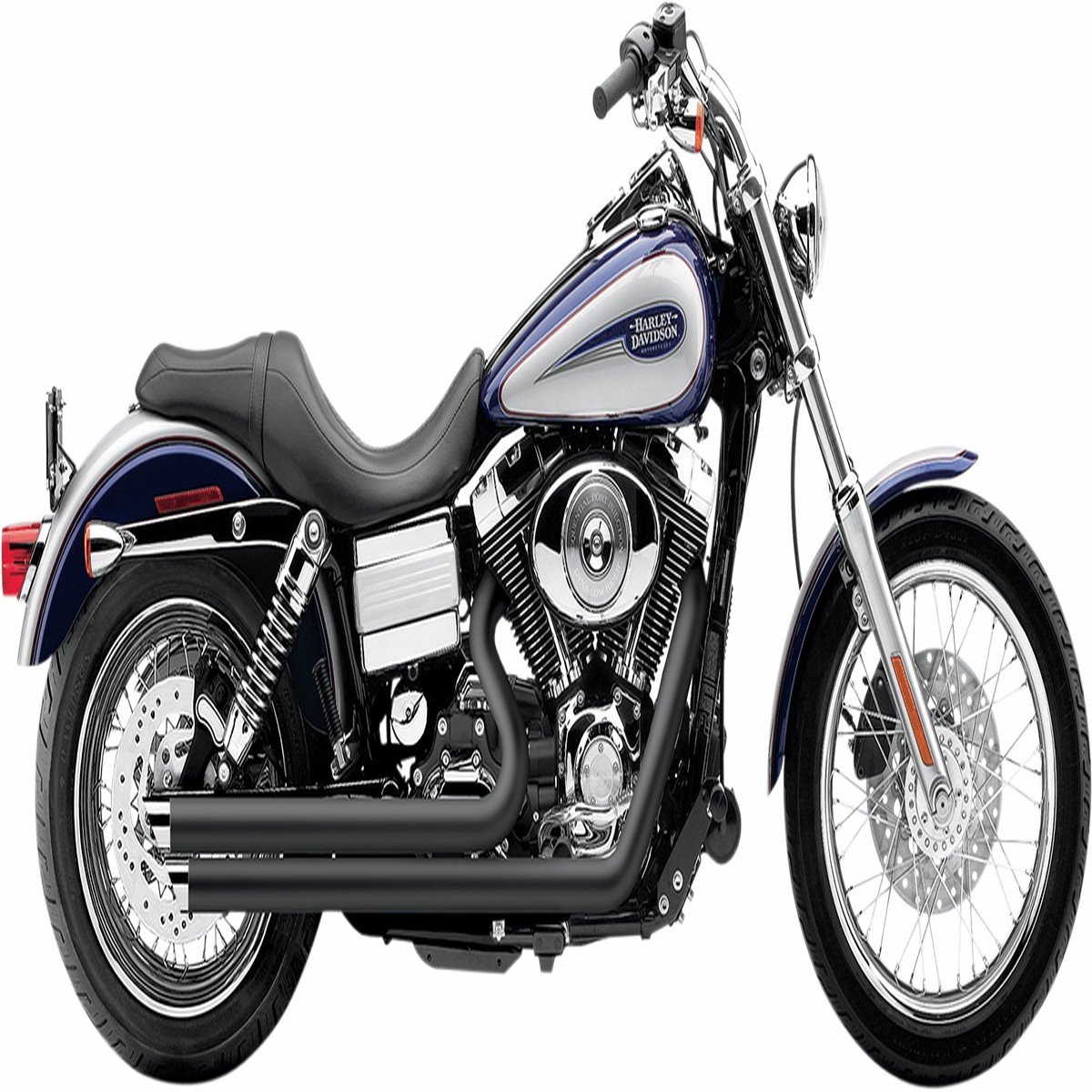 COBRA Speedster Slashdown Exhaust - Dyna '12-'17 - 6858B