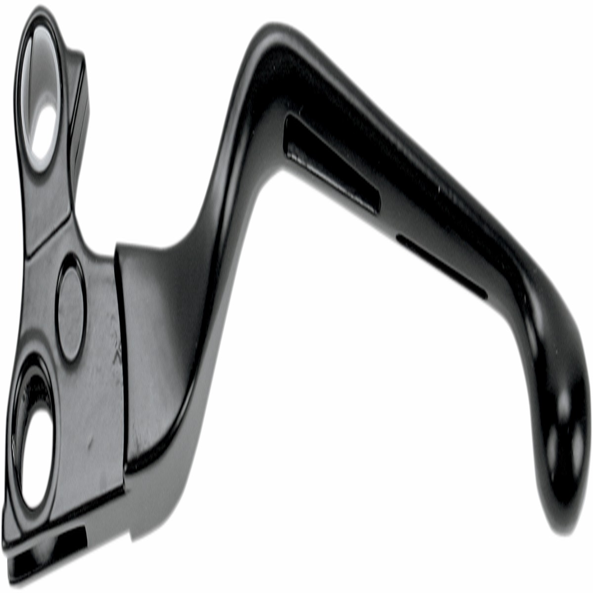 DRAG SPECIALTIES Clutch Lever - Wide Blade - Slotted - Black - Harley-Davidson '96-'17 - H07-0769B-C