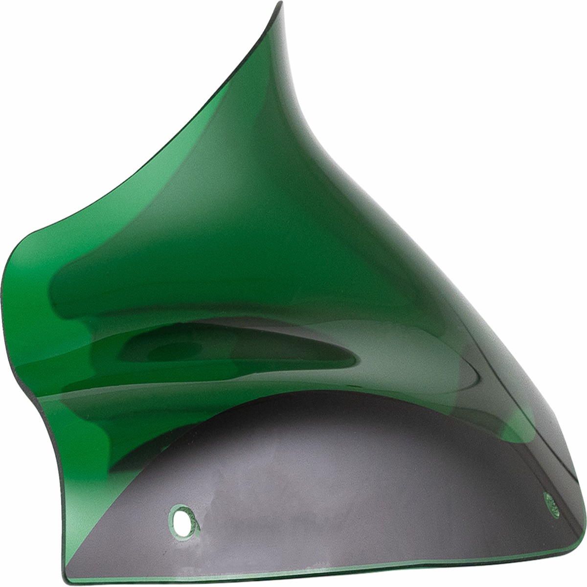 KLOCK WERKS Kolor Flare Windshield - 8" - Green - FLTR '98-'13 - KWW-01-0692