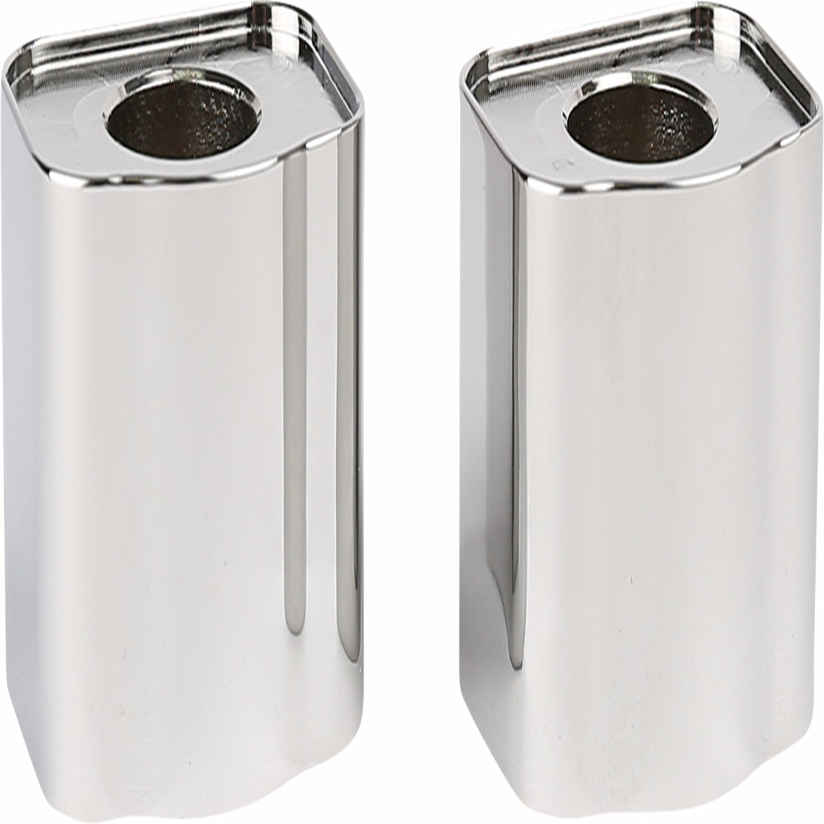 THRASHIN SUPPLY Spacers - Riser - 1" - Chrome - TSC-9801-3