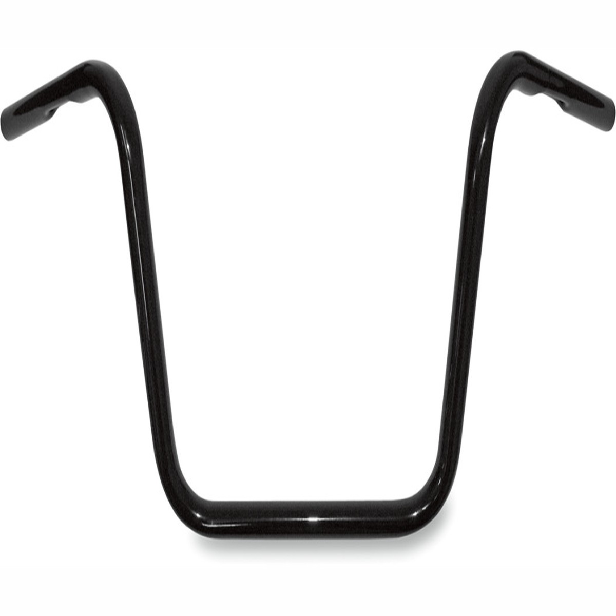 DRAG SPECIALTIES Handlebar - 1" Ape Hanger - 12" - TBW - Black - Harley-Davidson '08-'17 - 0601-1217