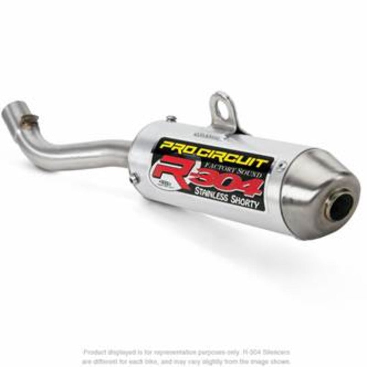 250SX 250EXC 98-02 EXC300 R-304 SHORTY SILENCER