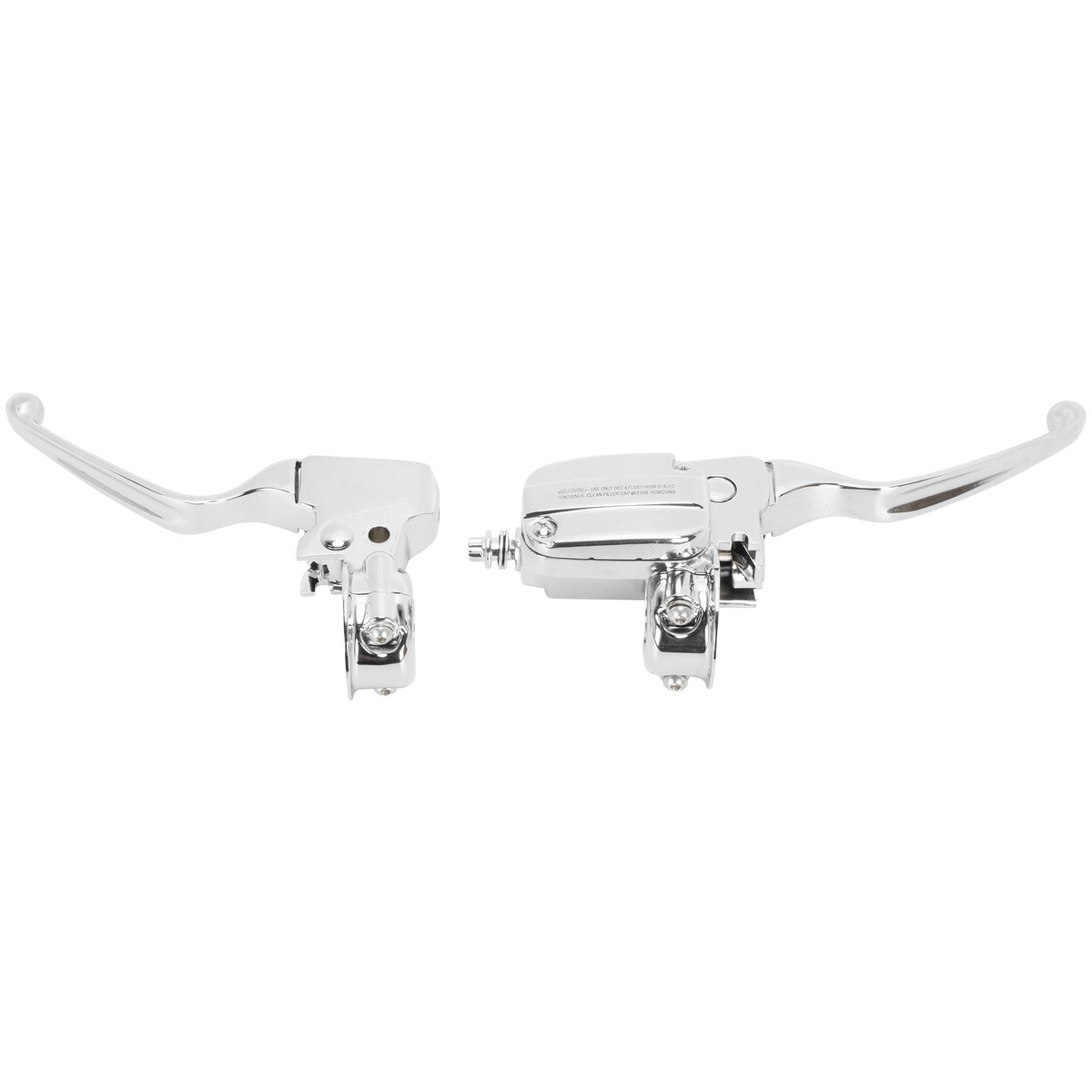 Brake/Mechanical Clutch Controls Kit - Chrome - 1999-2007 Harley-Davidson FLT/FLHX/FLHT/FLTR/FLHR