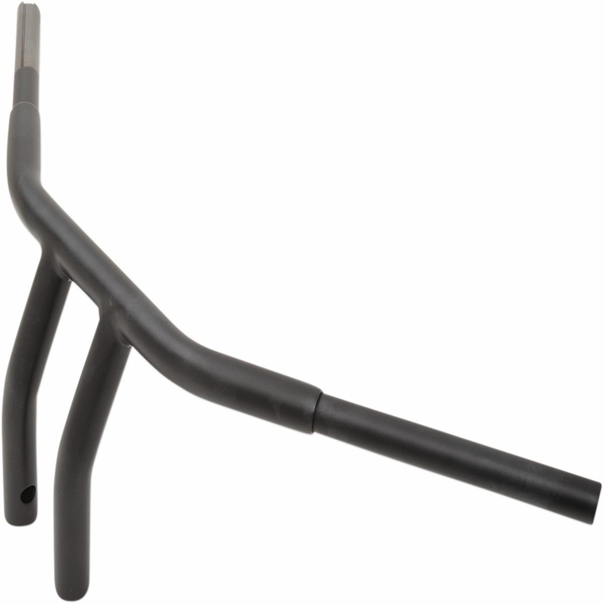 DRAG SPECIALTIES Handlebar - 1 1/4" T-Bar - Buffalo - 8" - TBW - Flat Black - 0601-4276