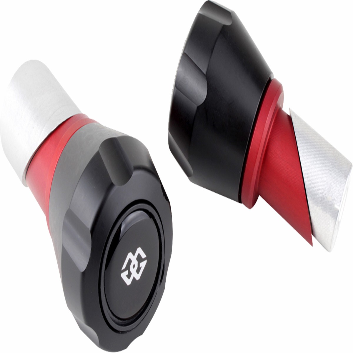 GILLES TOOLING Rear Axle Protector - Black/Red - Aprilia '15-'24 - GTA-R-A01-BR