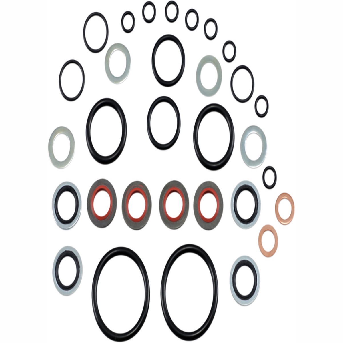 JAMES GASKET Air Control O-Ring Kit - Harley-Davidson '84-'96 - JGI-45849-84-K