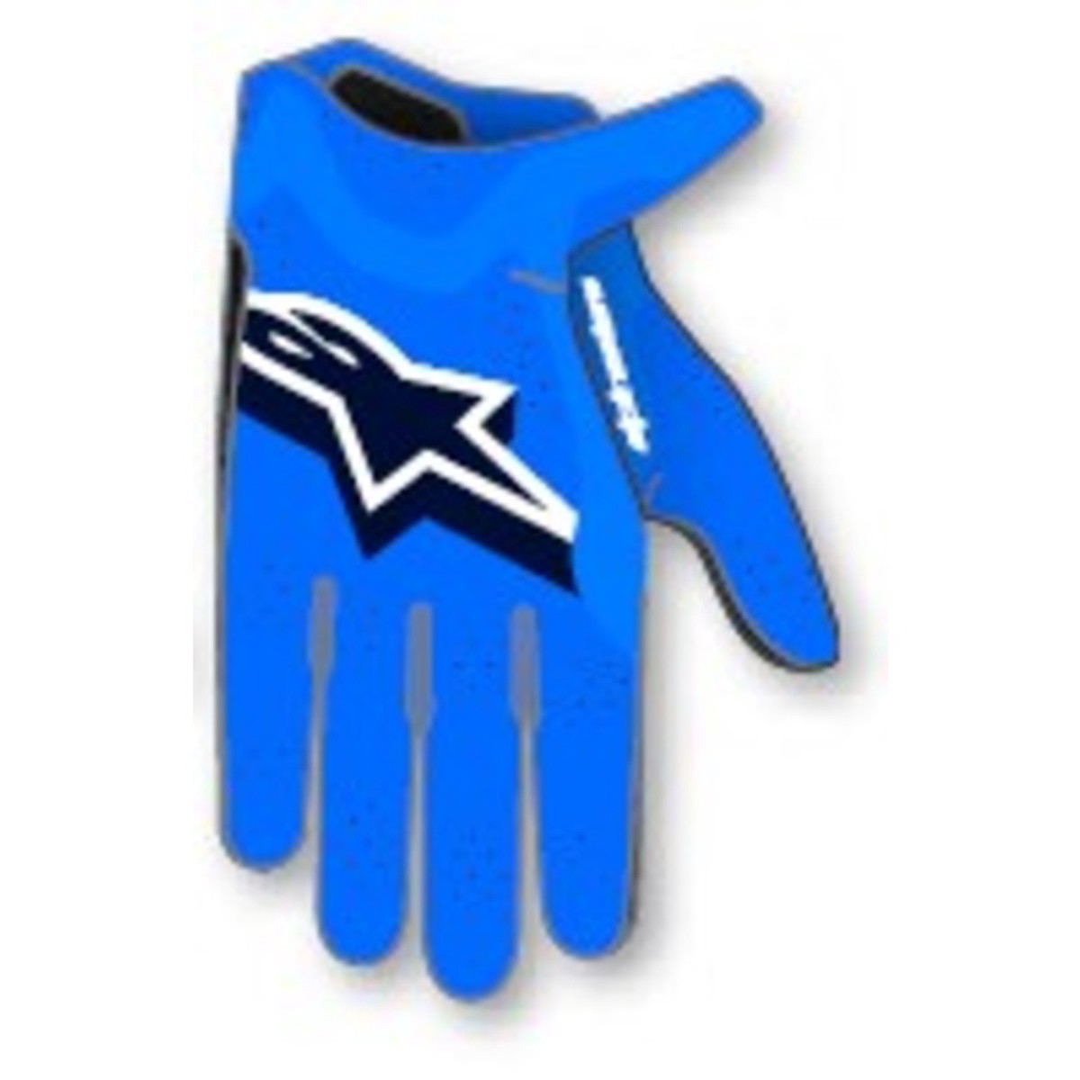 2026 SUPERTECH MX GLOVES | UCLA BLUE DEEP-BLUE WHITE (7283)