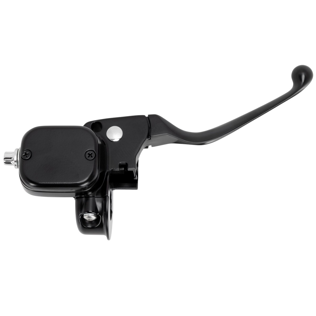 Front Brake Master Cylinder Assembly - Black - Single Disc 1996-2017 Models (EXCEPT 15-17 Softail, 08-17 Dressers, Trike, 04-17 XL)
