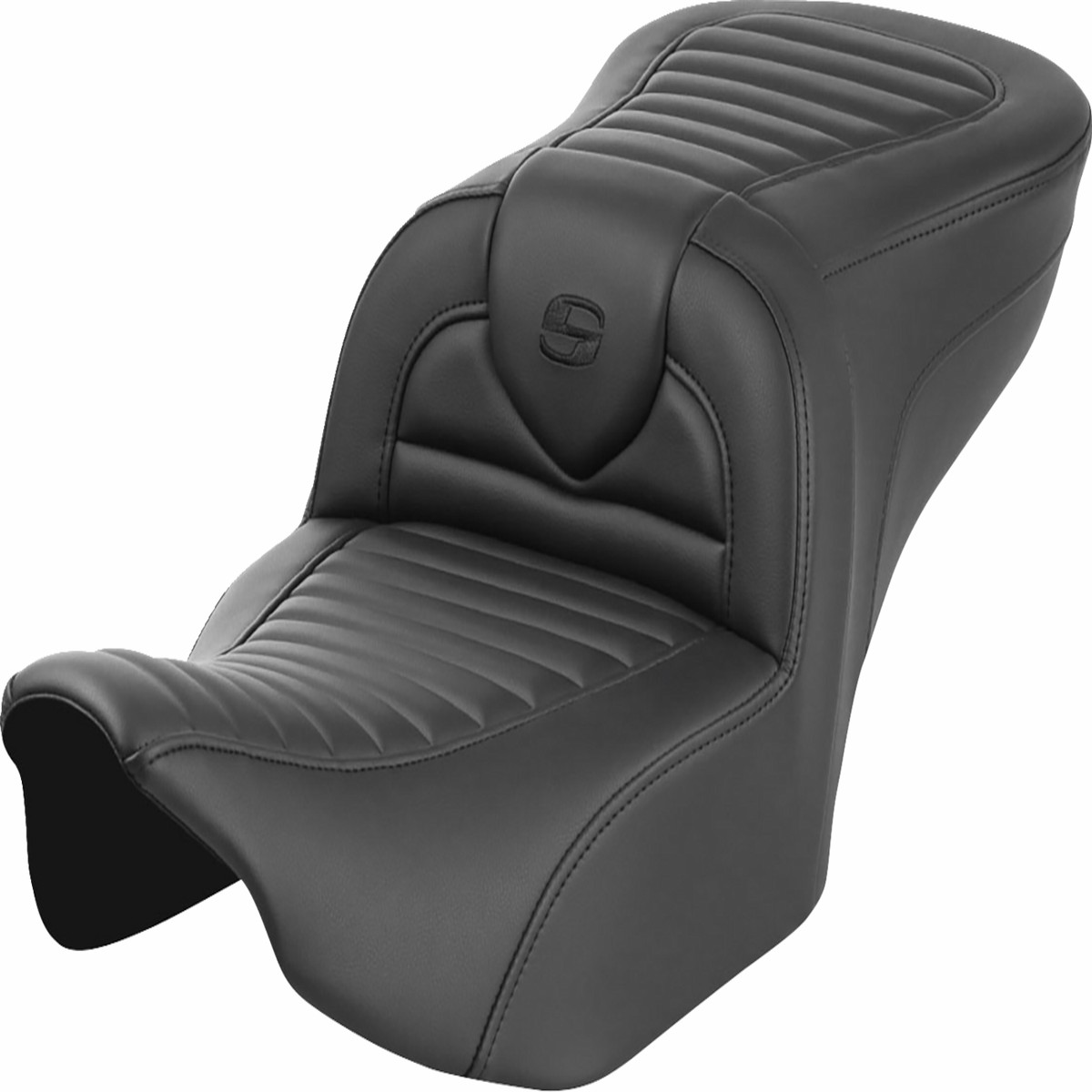 SADDLEMEN Roadsofa Seat - without Backrest - Tuck-n-Roll - FLTR/FLHX '23-'25 - 823-07-20200