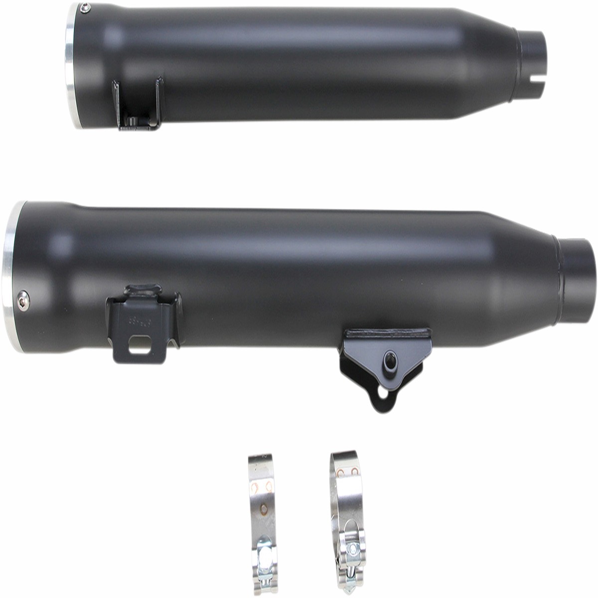 COBRA 3" RPT Mufflers - FXD '08-'17 - Black 6056B