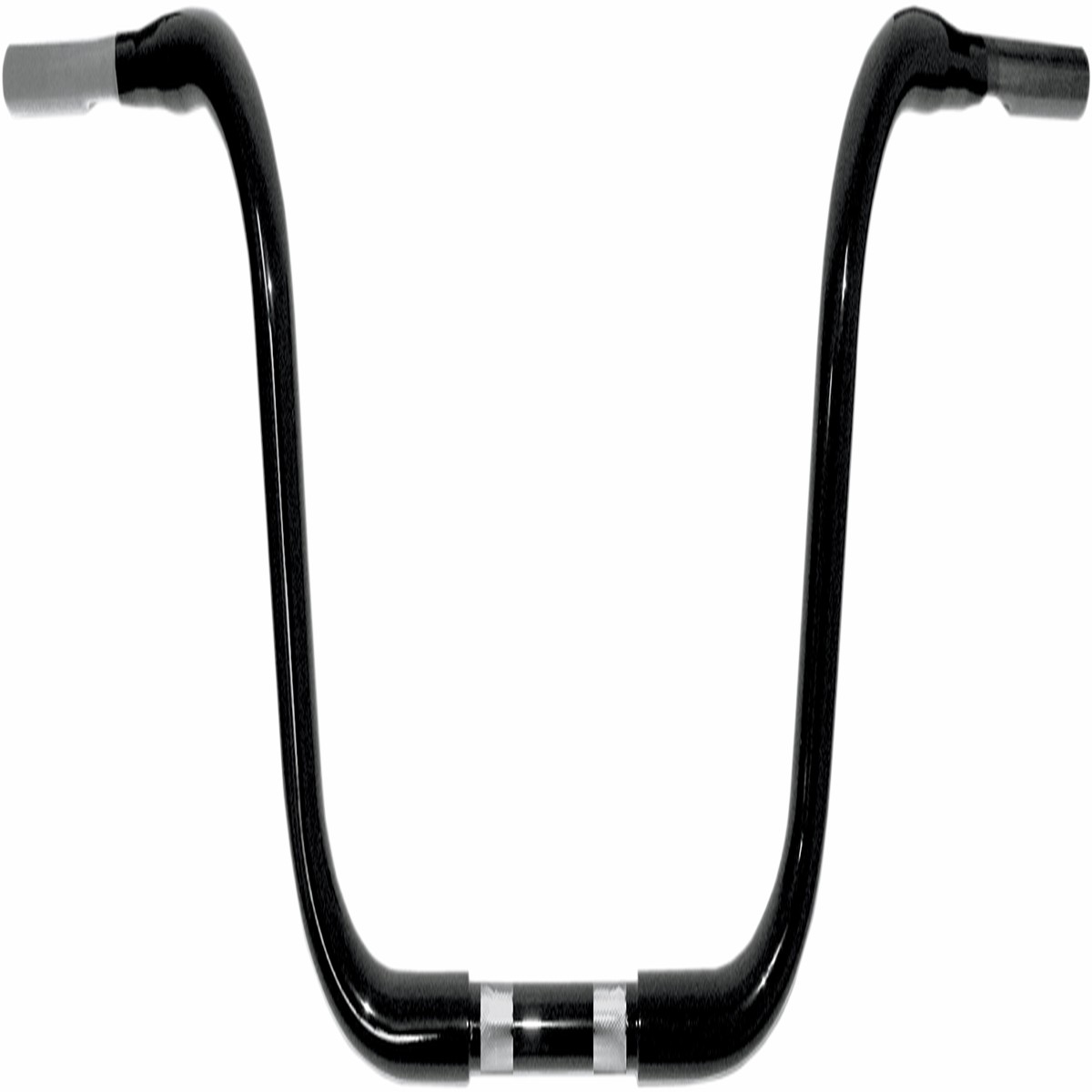 DRAG SPECIALTIES Handlebar - 1 1/4" Buffalo Ape - 12" - TBW - Black - FL '08-'22 - 0601-2740