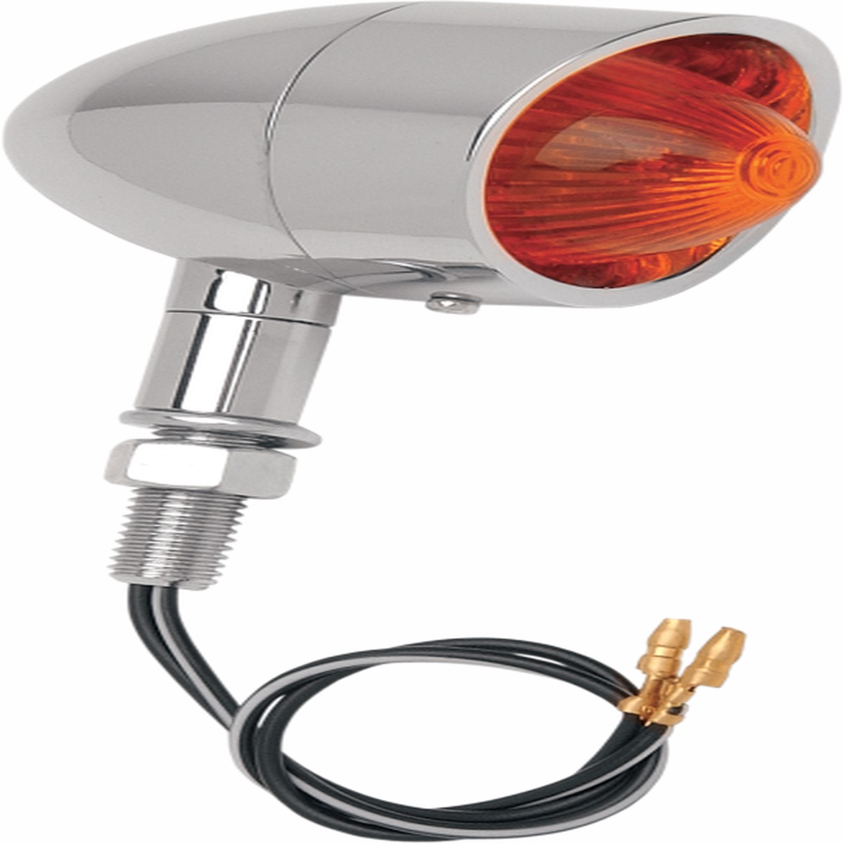 DRAG SPECIALTIES Mini Retro-Style Marker Light - 3-1/4" Amber/Red - 20-6053SBA/R1