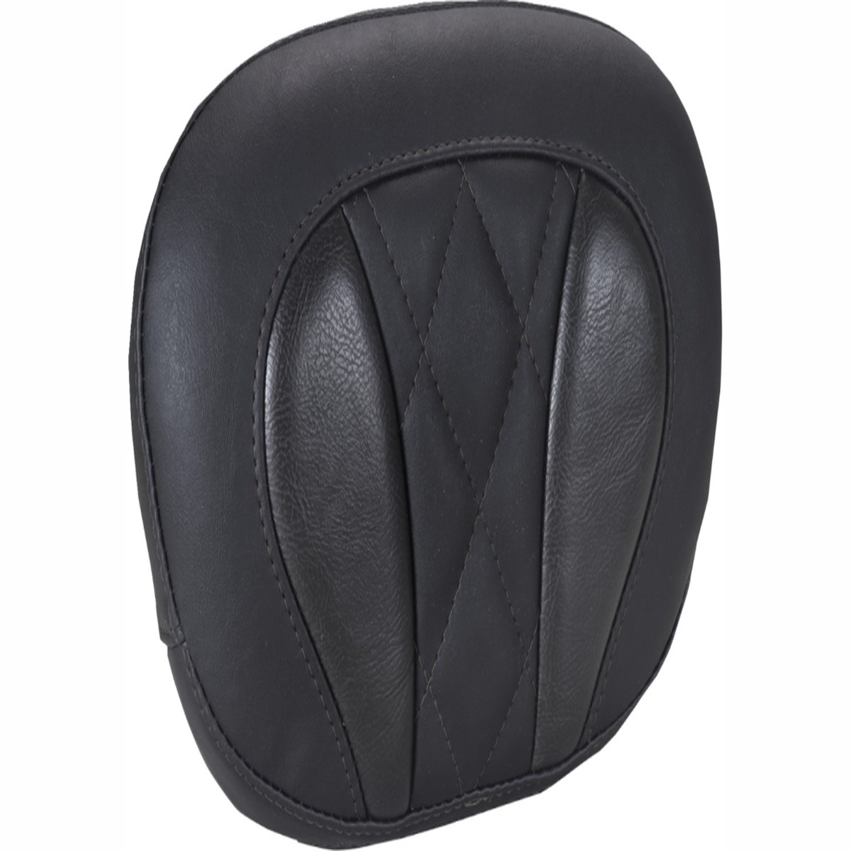 MUSTANG Deluxe Sissy Bar Pad - Diamond - Black Stitch - FLT/FLH '23-'25 - 88450
