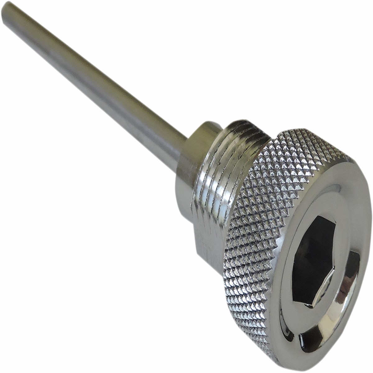 ACCUTRONIX Transmission Dipstick - Chrome - Big Twin '06-'24 - TDS01-KC