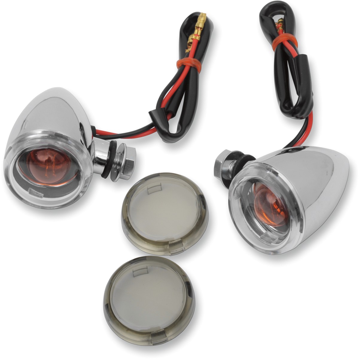 DRAG SPECIALTIES Mini-Duece Marker Light Kit - 2-3/8" Clear/Smoke - 20-6390C/MH