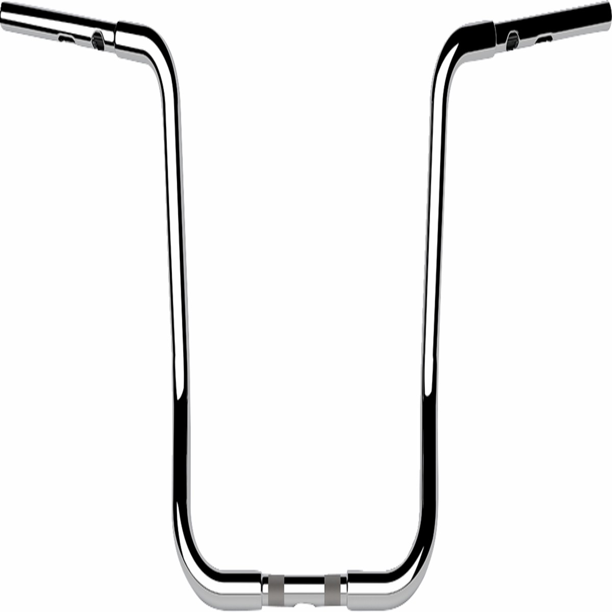 LA CHOPPERS Handlebar - Twin Round - 1-1/4" x 16" - Chrome - FLHX '23-'24 - LA-7347-16