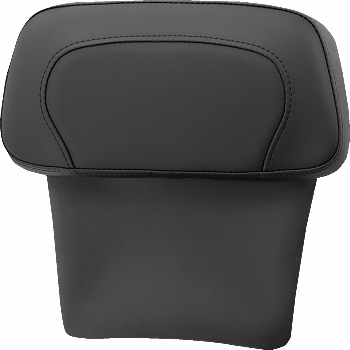 SADDLEMEN Chopped Tour Pak Backrest Pad - RoadSofa - Black w/ Black Stitch - FLT/FLH '14-'25 - 814-07-CPACK-RS