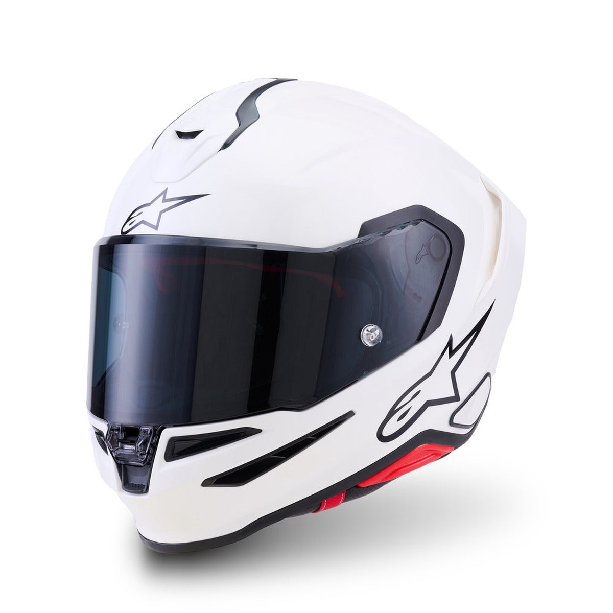 Alpinestars SR7 SOLID HELMET ECE06 GLOSS WHITE