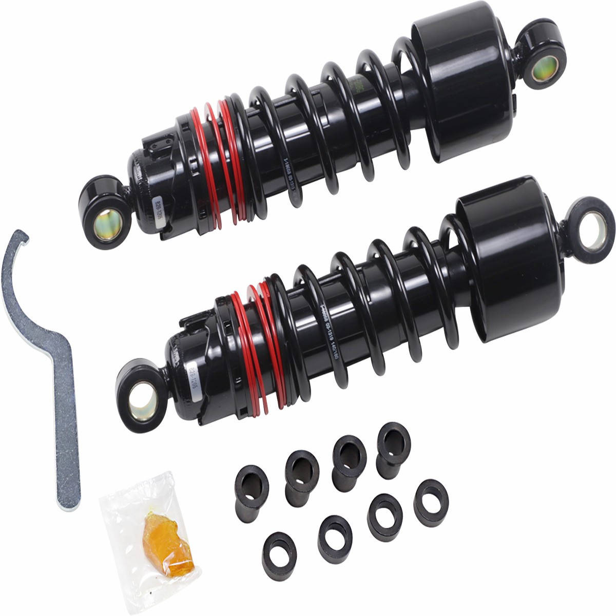BURLY BRAND Slammer Plus Shocks - Black - '88-'03 XL - B28-1205B