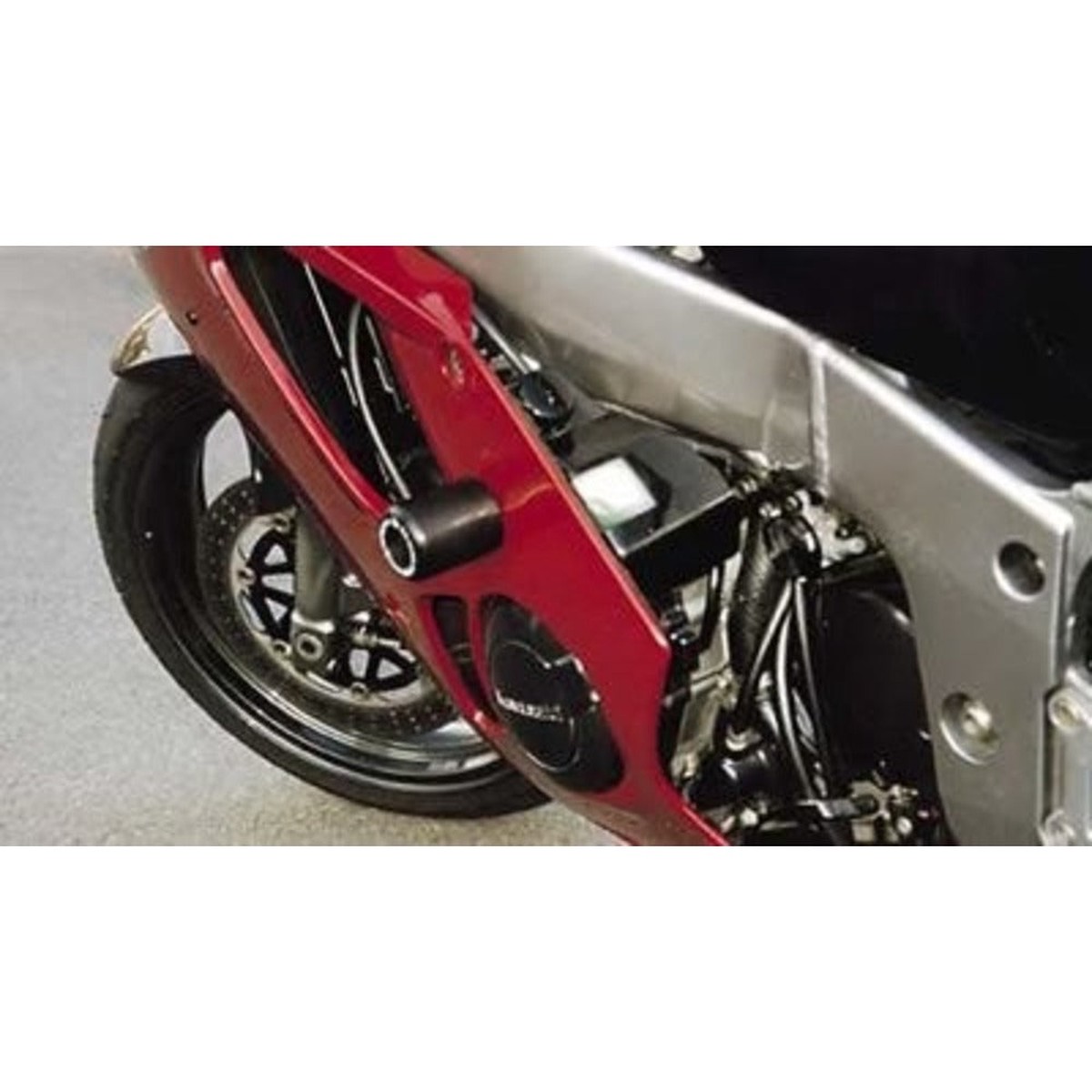 Crash Protectors Kawasaki ZX6R F1-F3 BLACK
