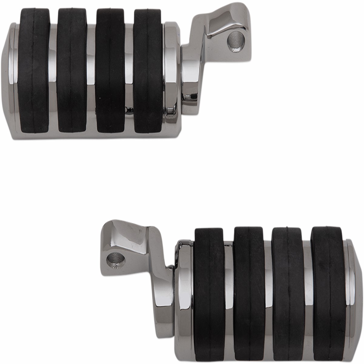 DRAG SPECIALTIES Soft-Ride Chrome Foot Pegs - XL '07-'22 - P17-0340IS