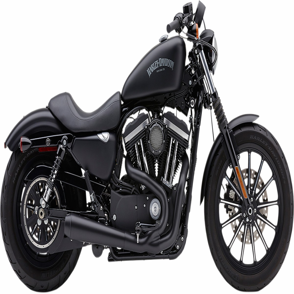 COBRA El Diablo Exhaust - Black - 4" - '07-'13 XL - 6472B
