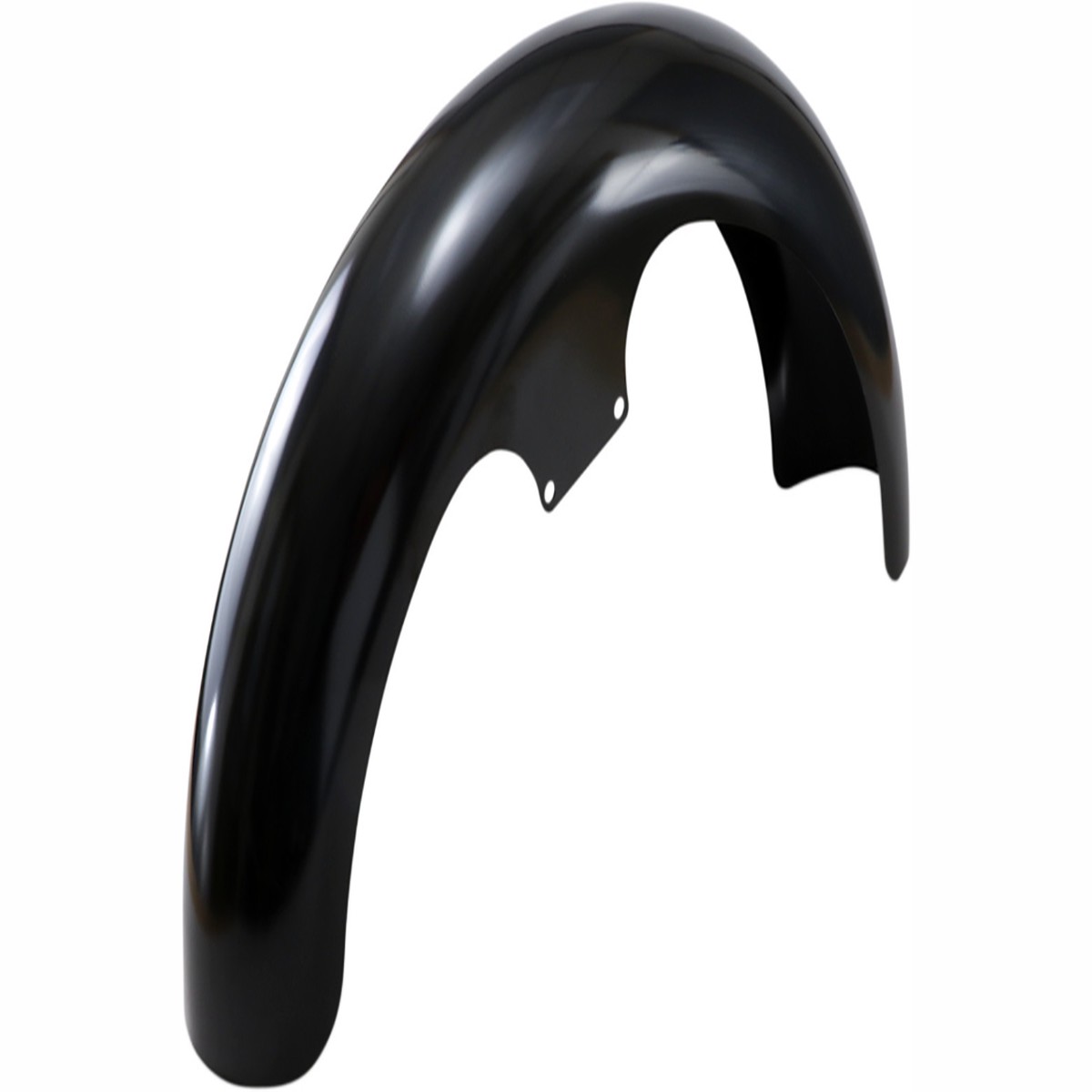 KLOCK WERKS Wrapper Front Fender Kit - Black - Steel - 21" - Harley-Davidson '84-'13 - KWF-02-0005