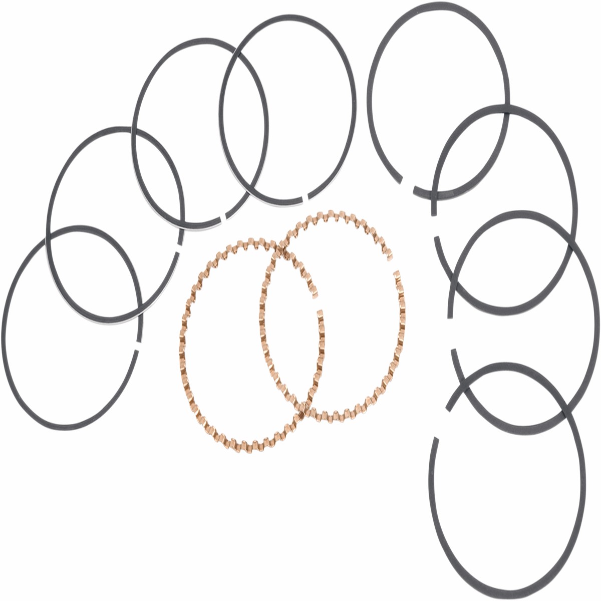 S&S CYCLE Replacement Piston Rings - 3.4375" - Standard - Harley-Davidson '41-'80 - 94-2200X