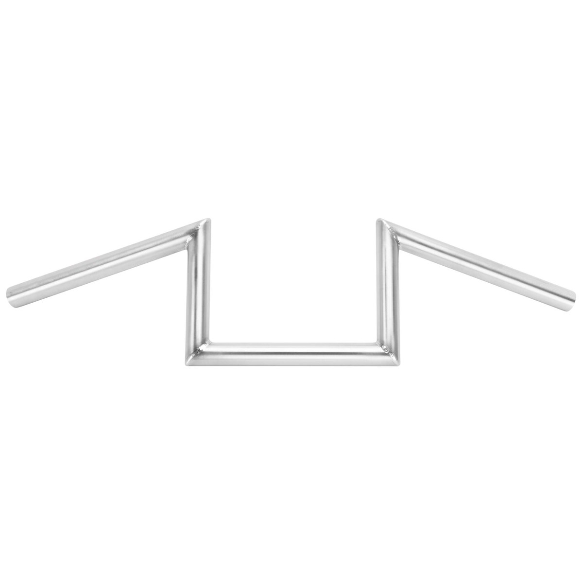 Z Bar Handlebars - 1 inch - 6 inch Rise - Stainless Steel