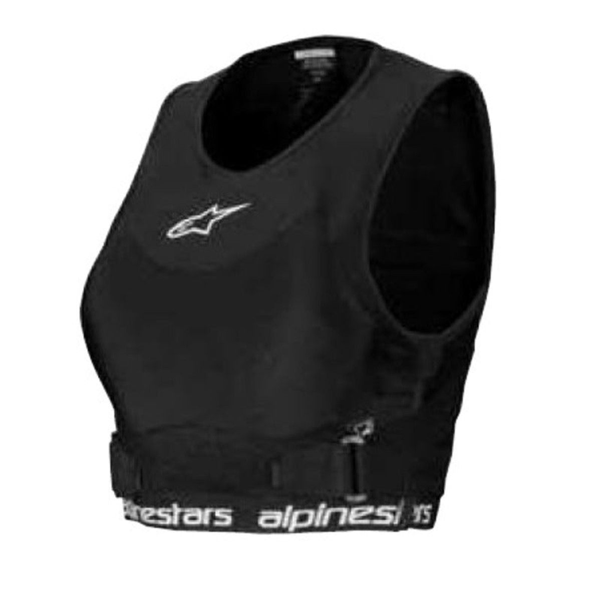 (MX26) WOMENS PLASMA CHEST PROTECTOR | BLACK WHITE (0012)