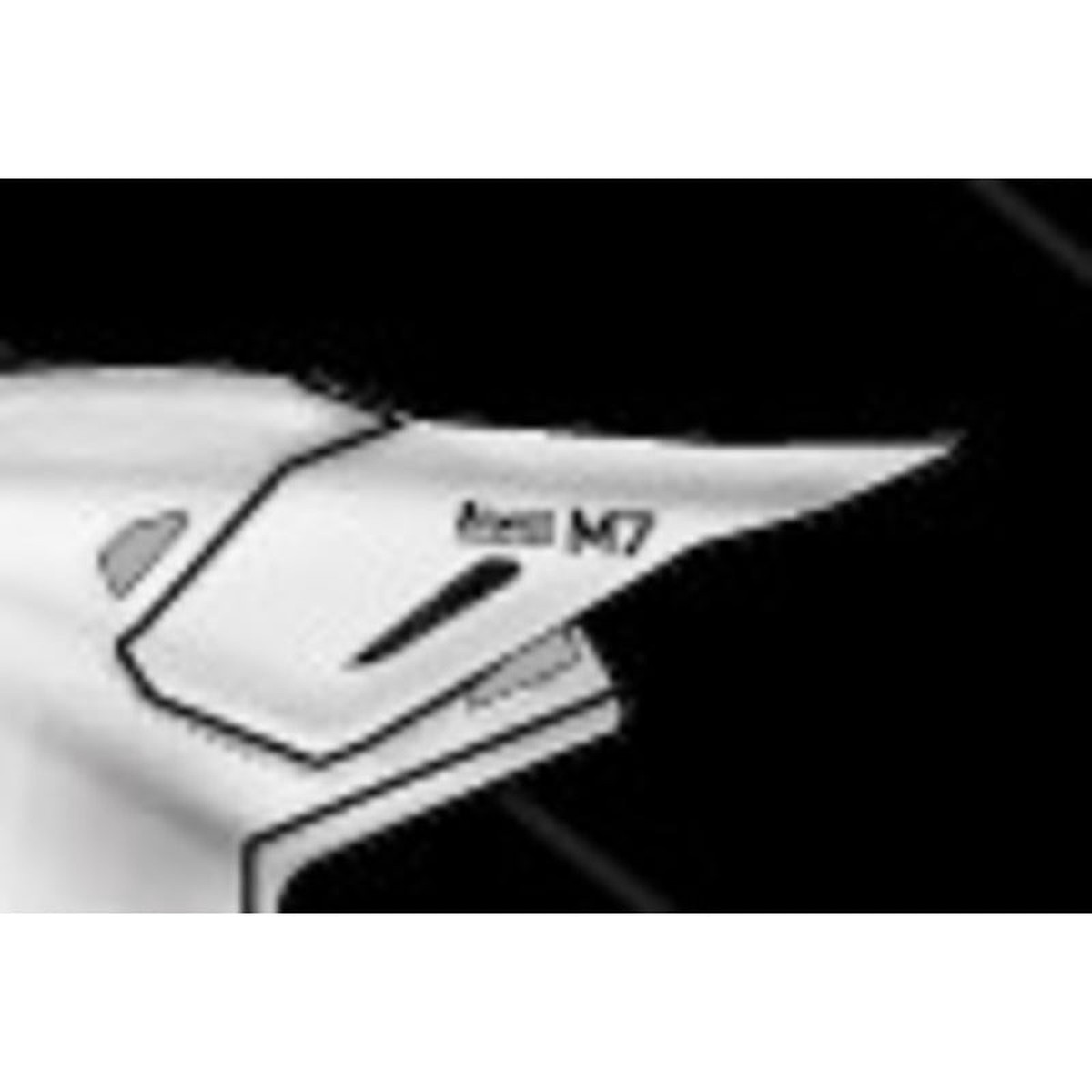 (MX26) SM7 SOLID VISOR ECE06 | WHITE GLOSSY (2180)