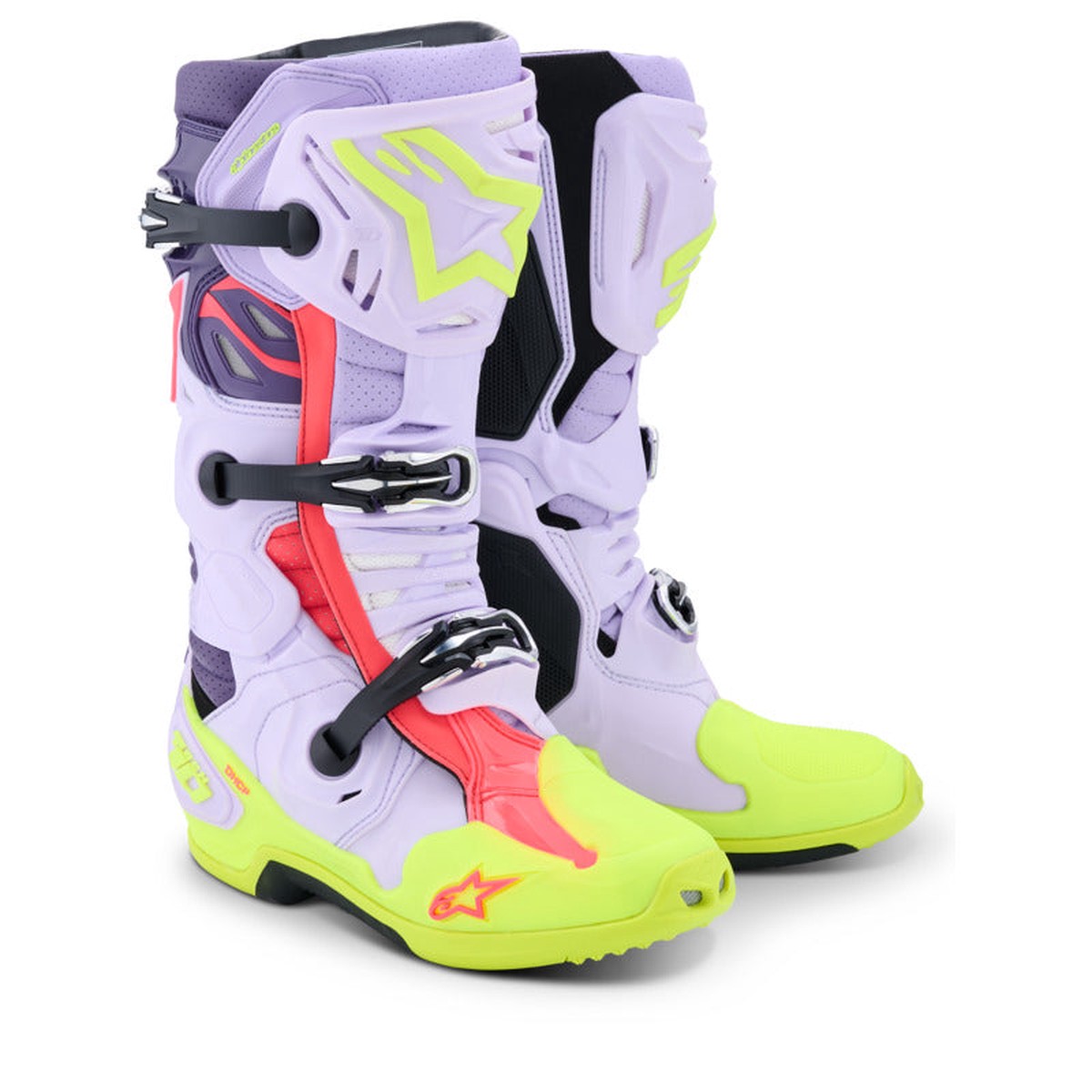 (MX26) TECH 10 (MY20) SUPERVENTED | PURPLE FLUROYELLOW DIVA-PINK (3150)