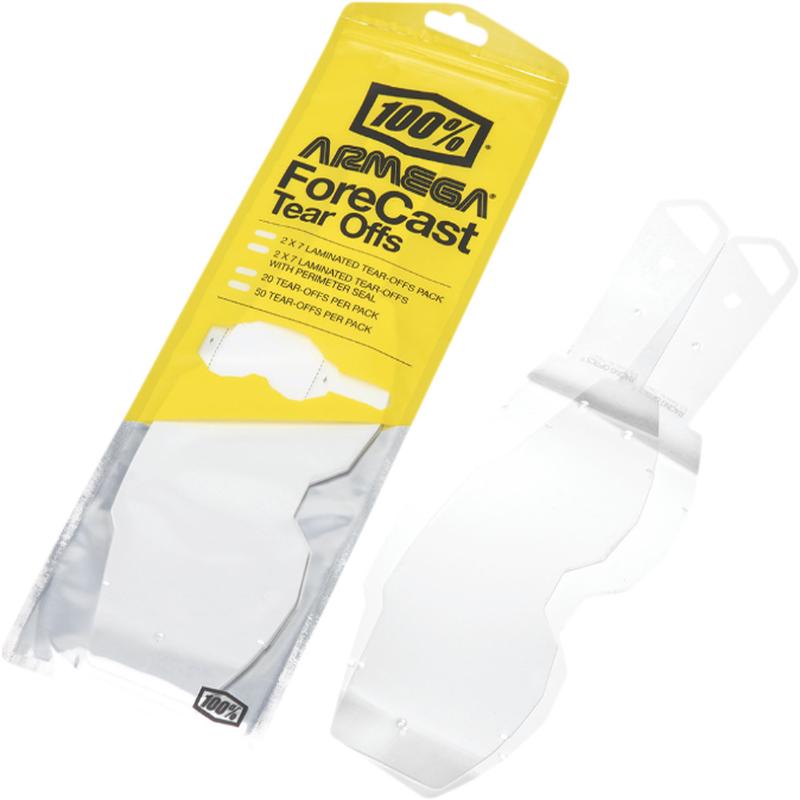 100% Armega Forecast Goggle Laminated Tear-Offs