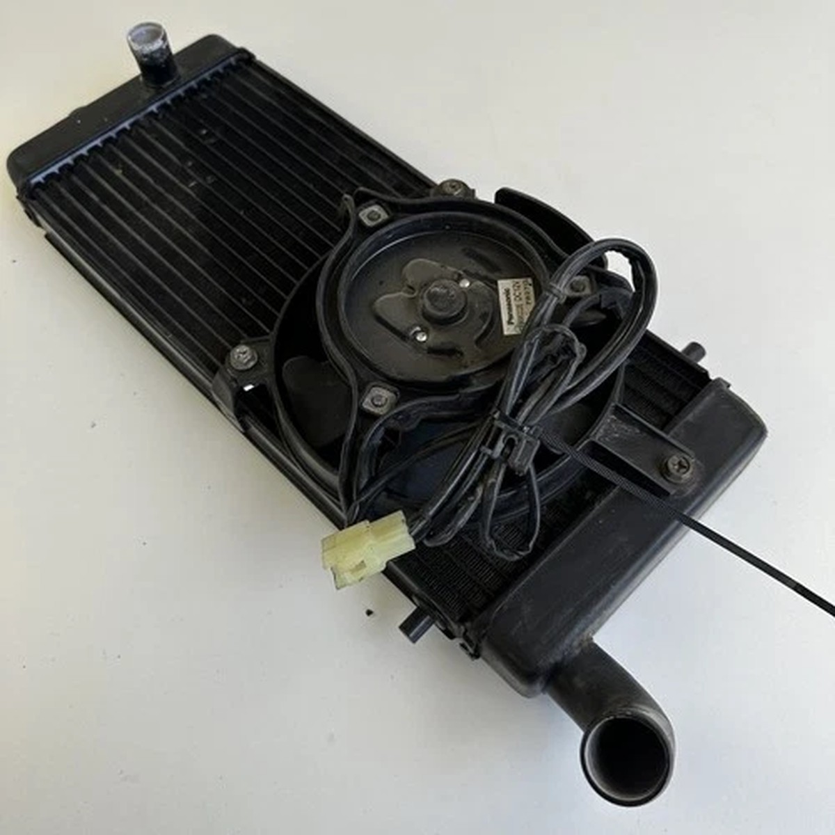 Honda VT750 Shadow 2008 Radiator with cooling thermo fan 19010-MFE-641