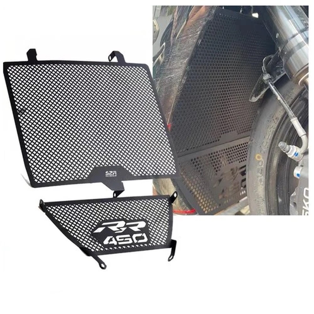 Motorcycle Front CNC Radiator Grille Grill Protective Guard Kit For KOVE 450RR