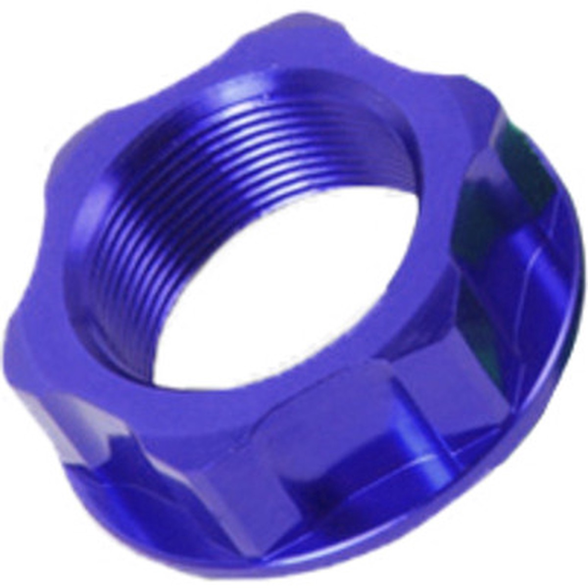 ZETA STEERING STEM NUT & BOLT BLUE M24X32-P1.0 H12 ZE58-2222