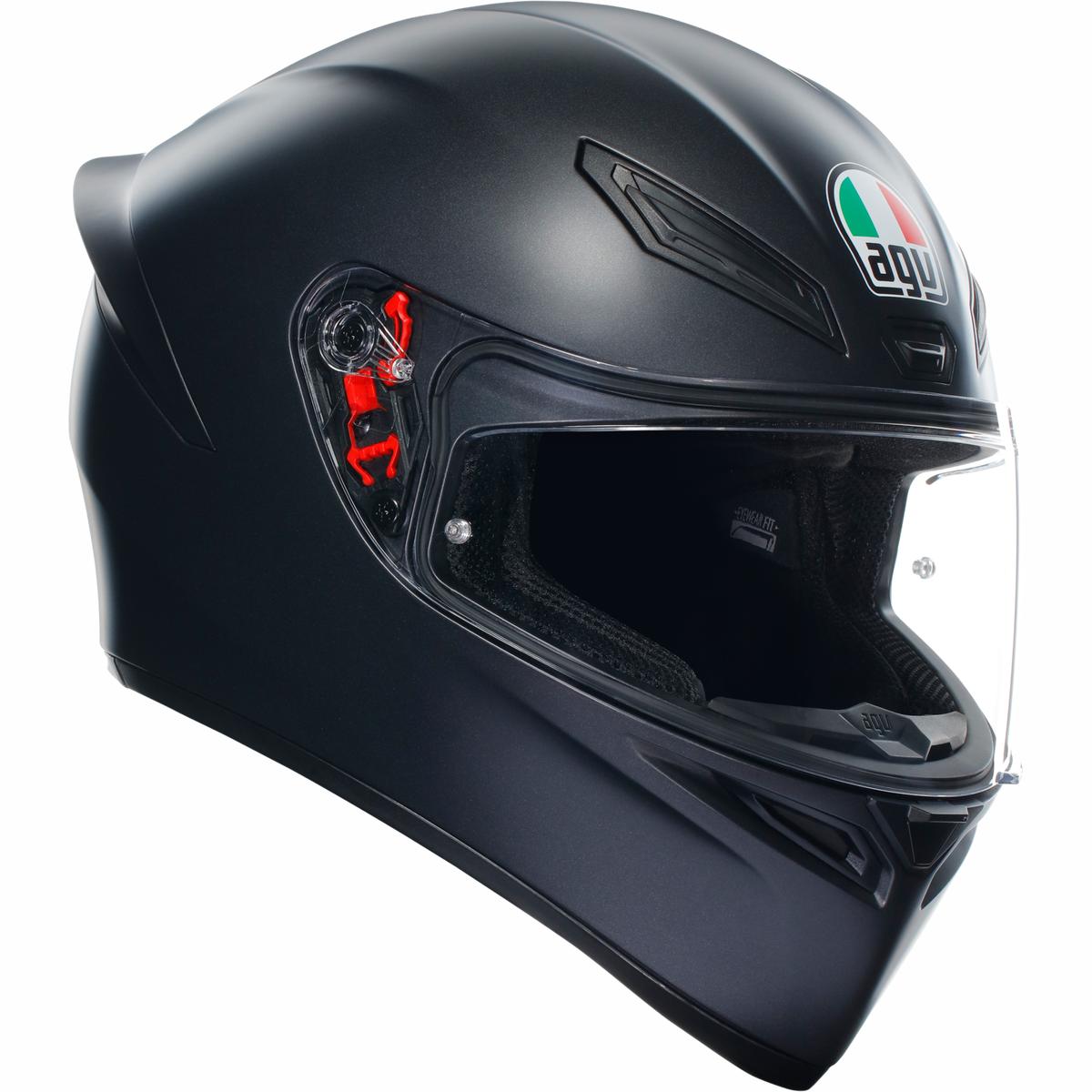 AGV K1-S Solid - Matt Black