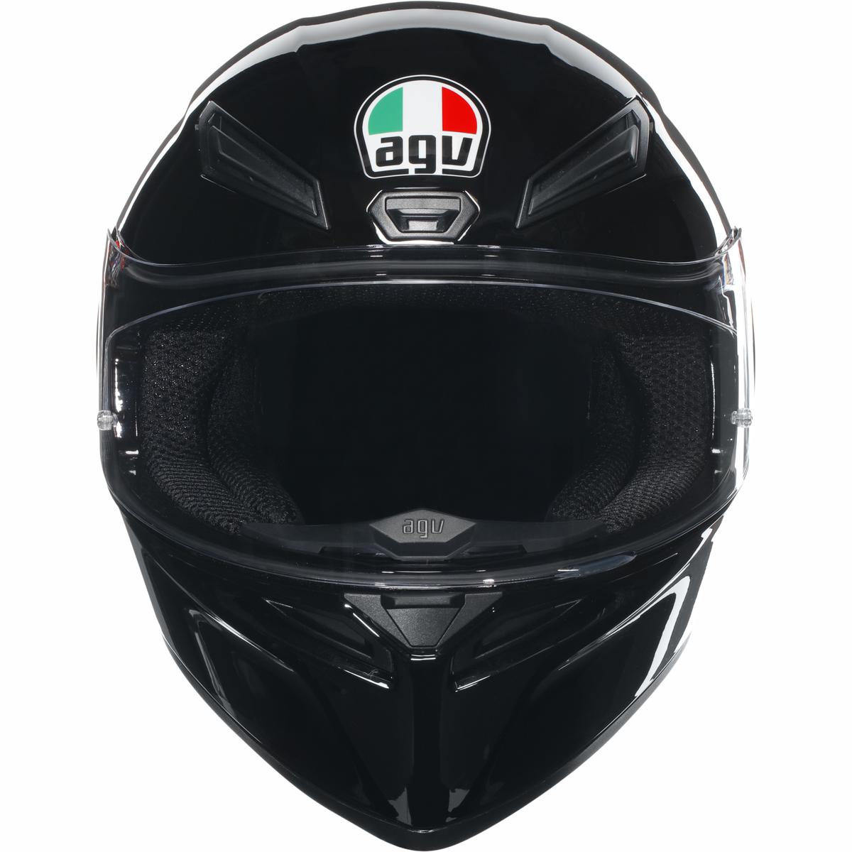 AGV K1-S Solid - Gloss Black