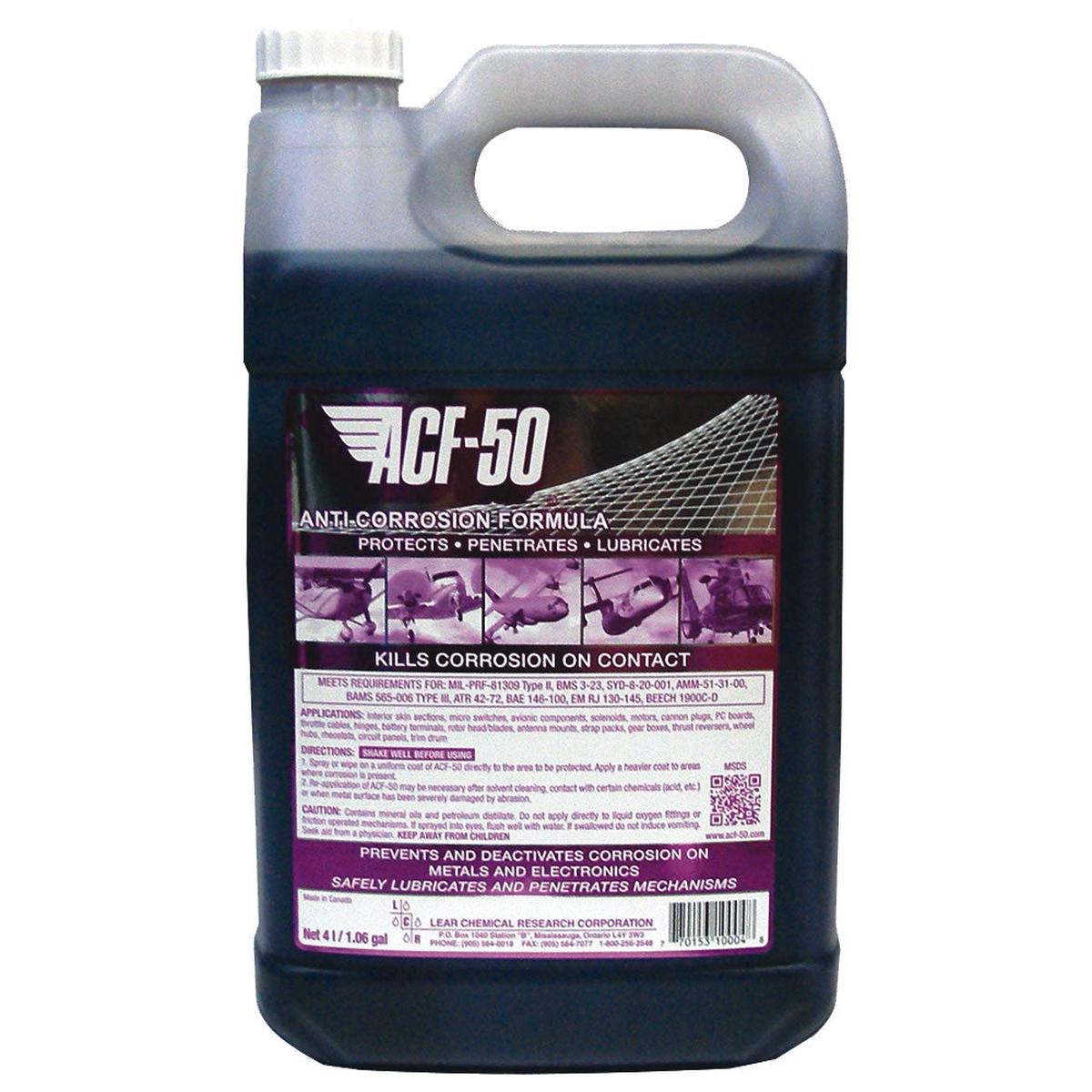ACF50 ACF-50 Corrosion Inhibitor 4lt