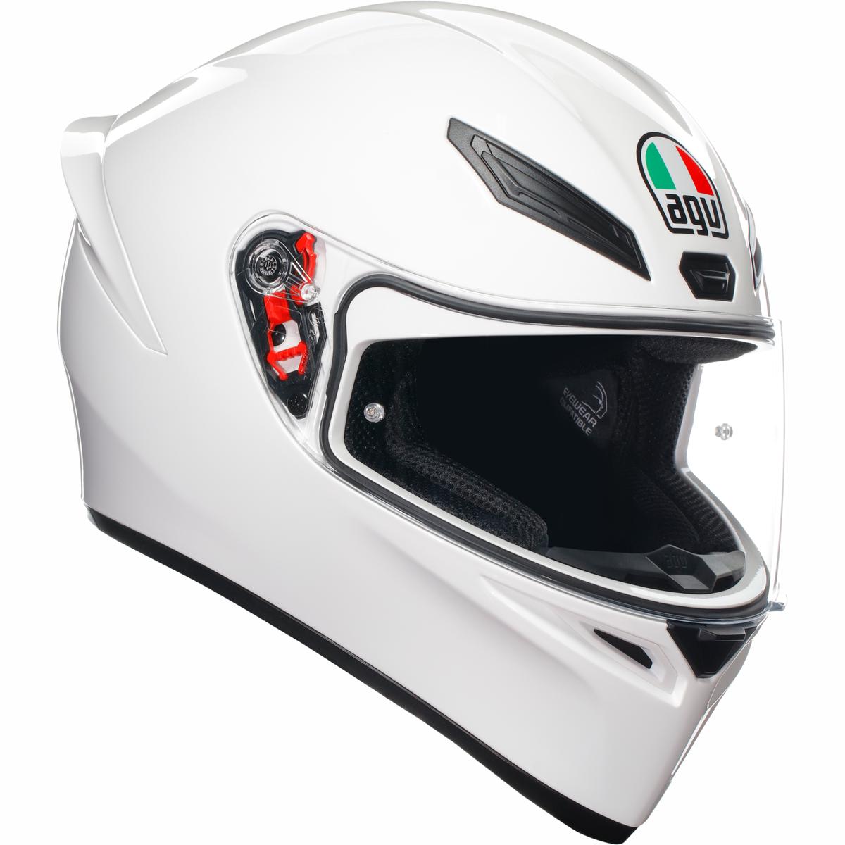 AGV K1-S Solid - Gloss White